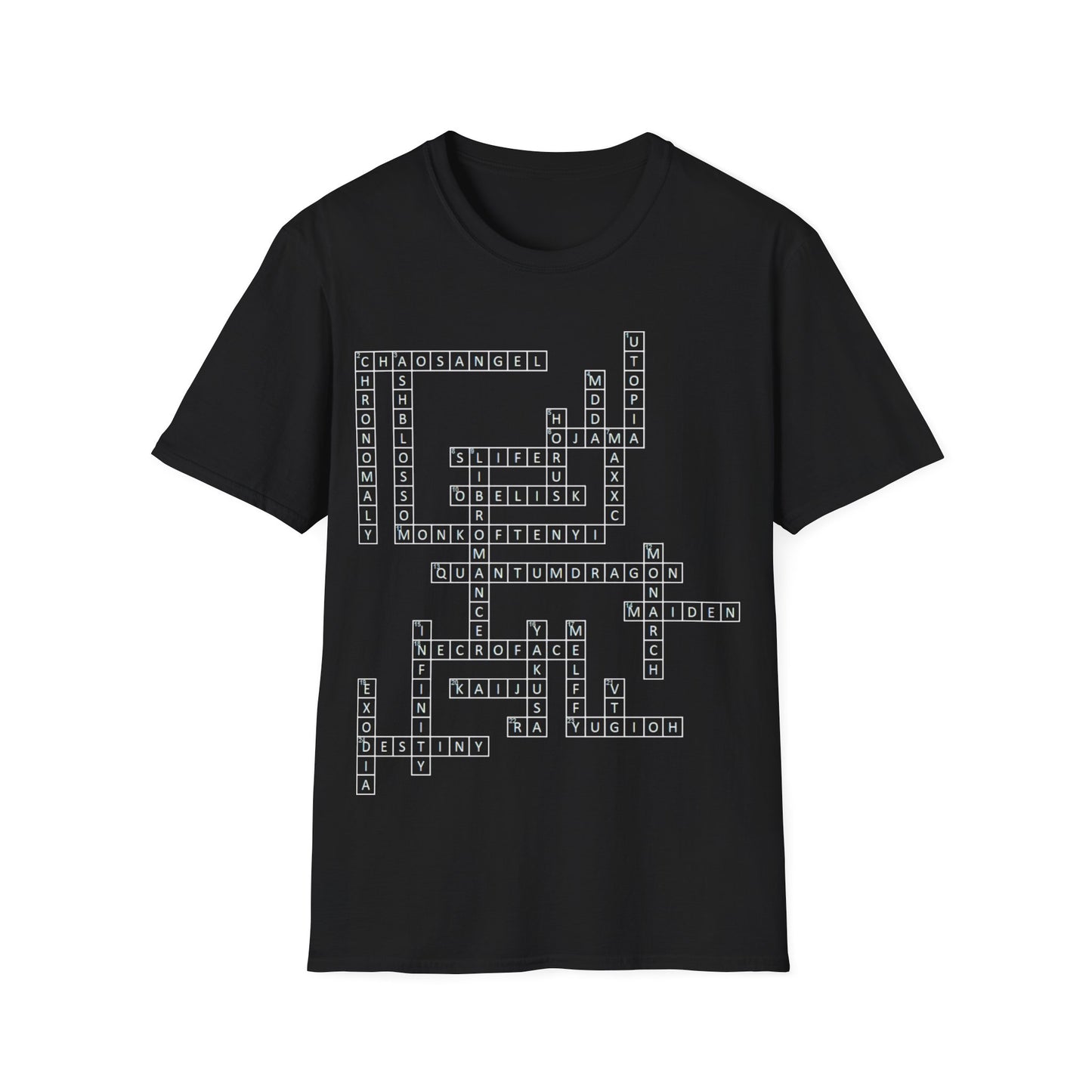 MDDA X VTG Crossword Tee Shirt